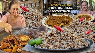 ORIGINAL SISIG PAMPANGA at ASADONG MATUA ni AtchingLillian quotAUTHENTIC at LEGITquot ang SISIG dito [upl. by Kalman111]