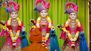 baps new morning aarti and new ashtak  baps different Temple aarti  by H H Mahant swami maharaj [upl. by Anwahsal]