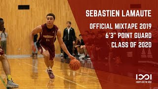 63 PG SEBASTIEN LAMAUTE Class of 2020 Official Mixtape 201819 [upl. by Millicent]