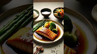 Miso Glazed Salmon quickrecipe healthycooking japanesefood [upl. by Nidorf]