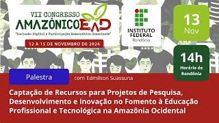 Palestra Qualidade na EaD percepções da região norte a partir do uso da técnica Delphi [upl. by Arahset95]