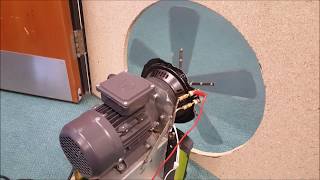 Ultralow frequency Rotary Subwoofer  Testing with oscilloscope [upl. by Onitram230]