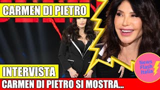 CARMEN DI PIETRO SVELA TUTTI I SUOI SEGRETI IN TV [upl. by Eilhsa]