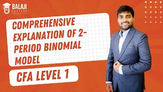 Comprehensive Explanation of 2Period Binomial Model  CFA Level 1  Balaji Educare [upl. by Mallen45]