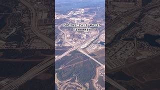 Dallas Fort Worth Freeways Aerial shorts [upl. by Andros229]