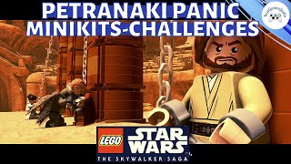 Petranaki Panic 100 Walkthrough LEGO Star Wars The Skywalker Saga MINIKITS CHALLENGES BRICKS [upl. by Christmas]