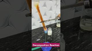 Decomposition Reaction  Lead Nitrate PbNO32  Ferrous Sulphate FeSO4 chemistry youtubeshorts [upl. by Lhamaj580]