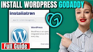 How to install wordpress in godaddy  Adding wordpress to godaddy [upl. by Cyrano]