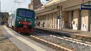 E464 4047 piano ribassato Trenord  Monza  28102023 [upl. by Pomeroy]