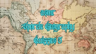 ASMR Sporcle Geography Quizzes 5 🌏 [upl. by Bartel]