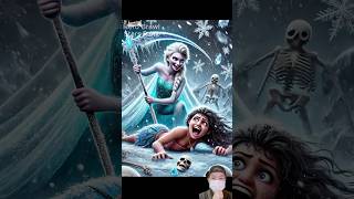 Moana  Snow White vs Elsa Ariel Deadpool Spiderman Doctor Strange Superman [upl. by Garrik]