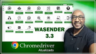 Wasender 33  Chromedriver atualizado [upl. by Thorlay]