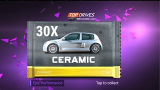 Top Drives  EPIC 30X Ceramic Pack Opening 1000000 [upl. by Yblocaj]