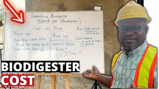 How much it cost to construct a biodigester [upl. by Imalda]