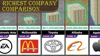 Richest Company Comparison [upl. by Reynolds]