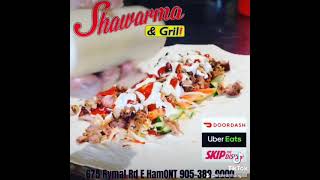 Shawarma n Grill Hamilton Mountain Ontario [upl. by Mallen]