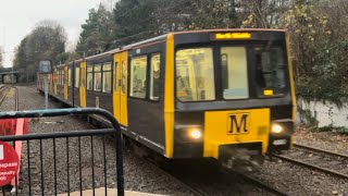 Tyne and Wear Metro  Metrocars 40804058 arrive into North Shields [upl. by Belia840]