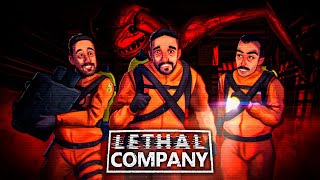 DIVERSIÓN Y TERROR POR IGUAL JUEGAZO 🧰  Lethal Company ft Guille y Andrés 1 [upl. by Teage]