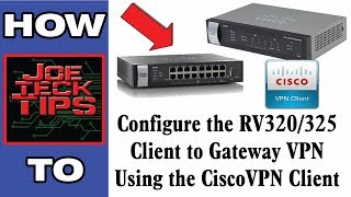 Client to Gateway using EasyVPN amp Cisco VPN Client  JoeteckTips [upl. by Udenihc793]