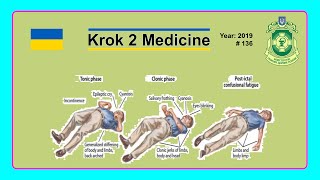 Krok 2 Medicine  Year 2019  136 Ministry of Public Health of Ukraine [upl. by Hoffarth546]