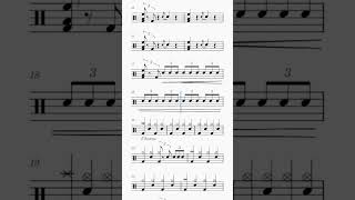 Libertad  Nil Moliner Short Easy Drum Tab [upl. by Bethanne614]