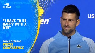 Novak Djokovic Press Conference  2024 US Open Round 2 [upl. by Esekram347]