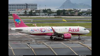 ✈️XPlane 1155 HD Airbus A320N Azul Outubro Rosa🛫SBCOSBKP🛬ON IVAO [upl. by Lramaj]