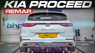 Kia Proceed GT 16L Turbo Dyno Tuning  BHP UK Custom ECU Remapping [upl. by Kendricks]