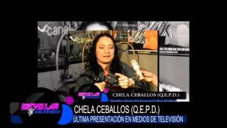 ÚLTIMA PRESENTACIÓN EN MEDIOS CHELA CEBALLOS [upl. by Carolyne]