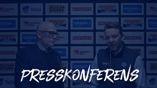 Presskonferens Leksands IF  Luleå HF [upl. by Annodas890]