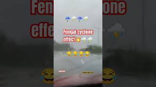 Cyclone effectfengalcyclonenewsshorts [upl. by Eilojne]