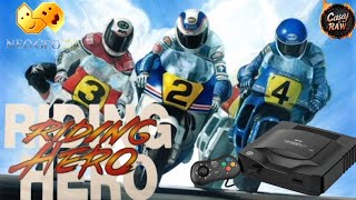 Riding Hero  NEO GEO CD Gameplay [upl. by Silberman]