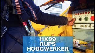 Rups hoogwerker Hitachi HX99 [upl. by Ware98]