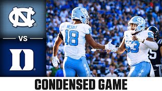 North Carolina vs Duke Condensed Game  2024 ACC Football [upl. by Langham]