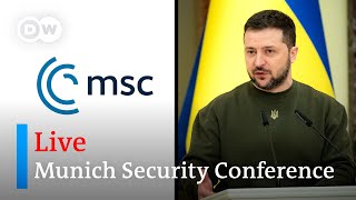 Munich Security Conference Live Day 1  DW News [upl. by Reace]