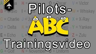 Pilot´s alphabet TRAINING video with pictures by Captain Joe [upl. by Bricker]