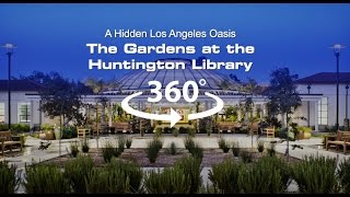 4K Virtual Reality Museum Tour Huntington Library And Gardens 360 Video Part 1 [upl. by Carline]