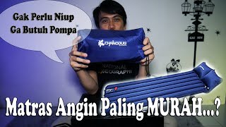 Matras Angin Camping  Pendaki TERMURAH Gak Butuh Pompa Gak Perlu Tiup  CHANODUG FX 8602 [upl. by Clemence682]