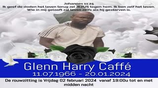 Rouwzitting van Dhr Glenn Harry Caffe  Live Stream  NAPSTER PRO STUDIO [upl. by Einitsed639]