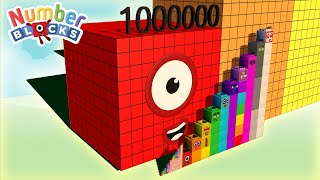 New Meta Numberblocks  ALL Numberblocks Song 1000  100 000  NEW SEASON 7 FULL EPISODES 3 [upl. by Anirtal]