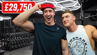 SURPRISING MY BROTHER WITH DREAM HOME GYM  Full Transformation [upl. by Yelik]