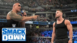 FULL SEGMENT  The Rock returns to dismantle Austin Theory SmackDown highlights Sept 15 2023 [upl. by Pamela225]