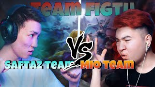 SAFTAZ TEAM vs MIO TEAM  Mobile Legends [upl. by Polinski]