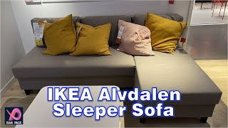 IKEA Alvdalen 3Seats Sleeper Sofa [upl. by Namrak]