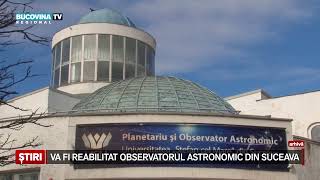 Va fi reabilitat Observatorul Astronomic din Suceava [upl. by Pas504]