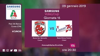 Cuneo  Chieri  15 Giornata  Speciale  Samsung Volley Cup [upl. by Giltzow]