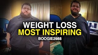 Never Ever Give Up  Boogie2988 MOST Inspirational Weight Loss  Motivational Video [upl. by Edrock]