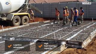 Modulo  Geoplast Permanent crawl space formwork  English [upl. by Ardnu]