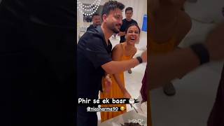 Nia Sharma gets surprise from AnkitaVicky and Aly Goni shorts [upl. by Yarw23]