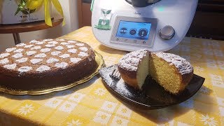 Torta caprese al limone rivisitata per bimby TM6 TM5 TM31 senza glutine [upl. by Mert460]